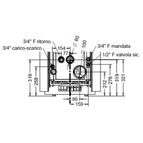 TERMOSTUFA A PELLET LIENZ IDRA 18 KW EVO5