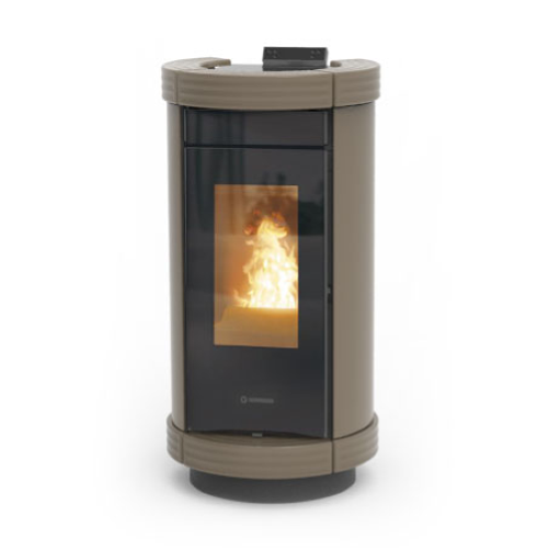TERMOSTUFA A PELLET DORICA IDRA 21 KW METALCOLOR 
