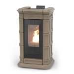 TERMOSTUFA A PELLET SAINT MORITZ IDRA 21 KW