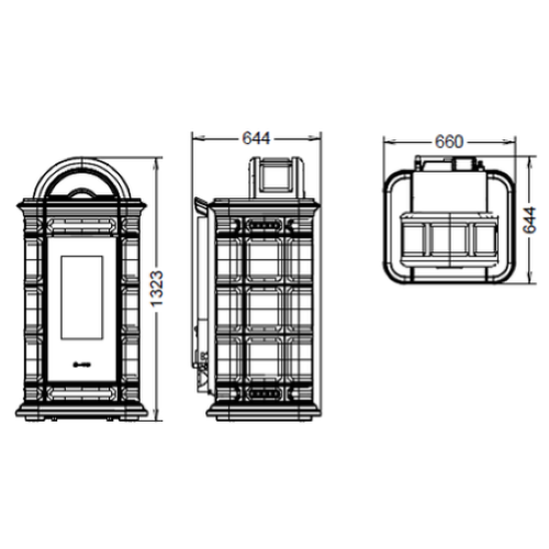 TERMOSTUFA A PELLET LIENZ IDRA 21 KW EVO5