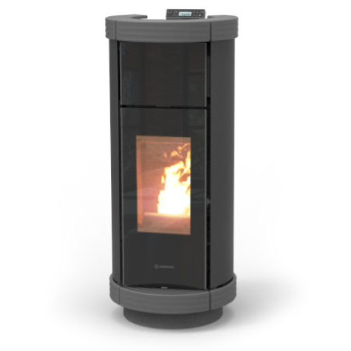TERMOSTUFA A PELLET DORICA IDRA METALCOLOR 29 KW EVO