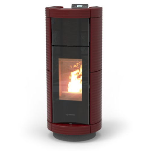 TERMOSTUFA A PELLET DORICA IDRA MAIOLICA 29 KW EVO