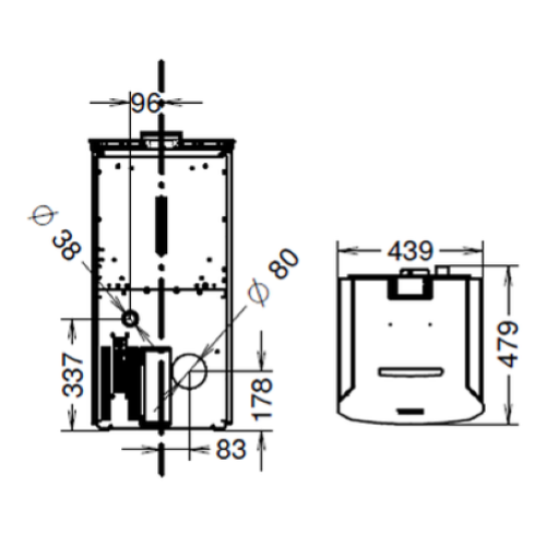 STUFA A PELLET URBAN AIR EVO6 - 7 KW