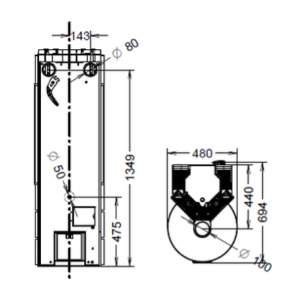 STUFA A PELLET BELLAVISTA R3 PLUS - 10,9 KW