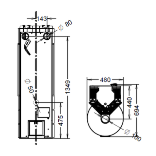 STUFA A PELLET BELLAVISTA R3 PLUS - 10,9 KW