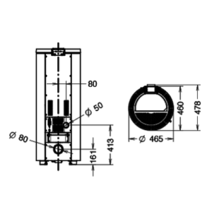 STUFA A PELLET POP 8 EVO AIR - 8,4 KW