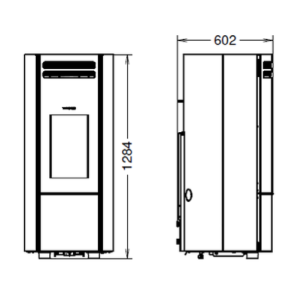 STUFA A PELLET POPSTAR METALCOLOR NATURAL AIR