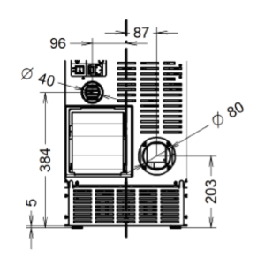 STUFA A PELLET CREO AIR EVO6