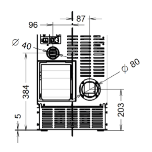 STUFA A PELLET CREO AIR EVO6
