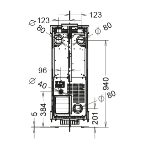 STUFA A PELLET CREO PLUS EVO6
