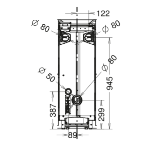 STUFA A PELLET CREO NATURAL PLUS EVO6