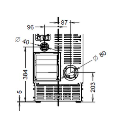 STUFA A PELLET CHIC AIR EVO6