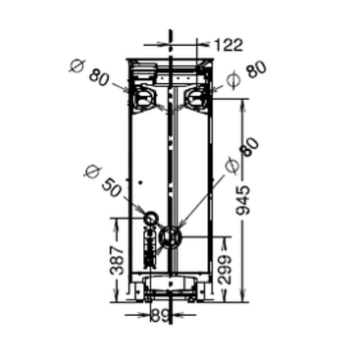 STUFA A PELLET CHIC NATURAL PLUS EVO6