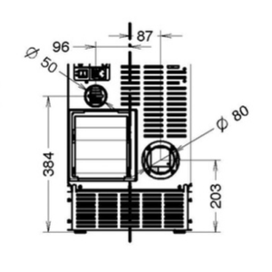 STUFA A PELLET DORICA MAIOLICA AIR EVO6 - 11,3 KW