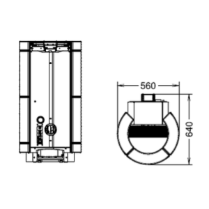 STUFA A PELLET DORICA MAIOLICA NATURAL AIR EVO6