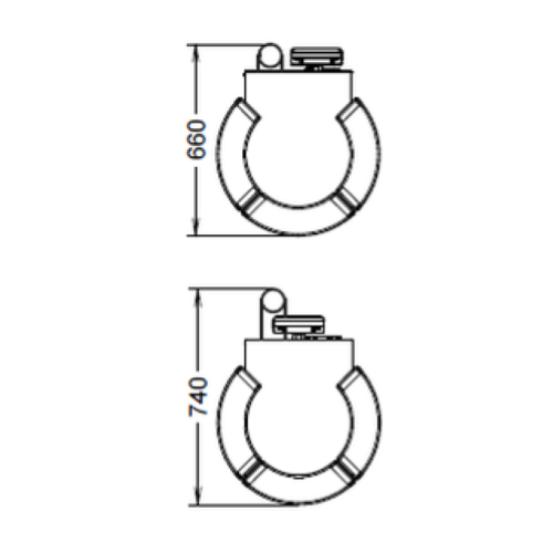 STUFA A PELLET DORICA STONE AIR EVO6