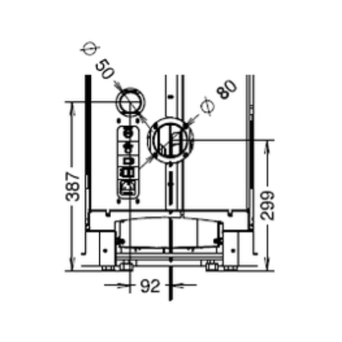 STUFA A PELLET DORICA STONE NATURAL AIR EVO6