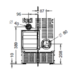 STUFA ESSENZA METALCOLOR AIR EVO6