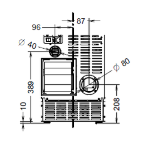 STUFA ESSENZA METALCOLOR AIR EVO6