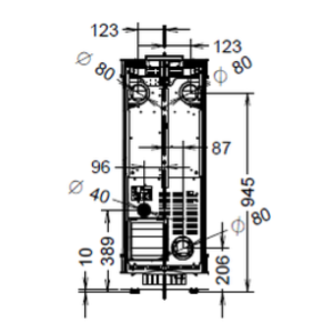 STUFA ESSENZA METALCOLOR PLUS EVO6 - 11,3 KW