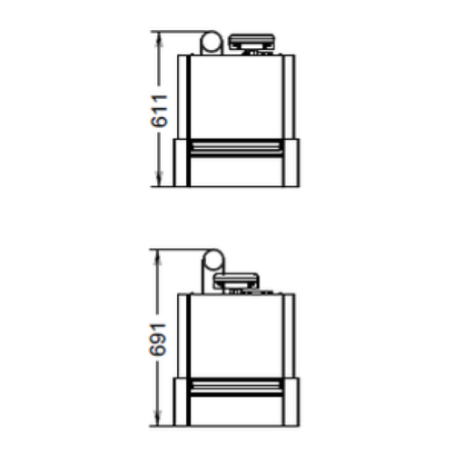 STUFA ESSENZA METALCOLOR PLUS EVO6 - 11,3 KW