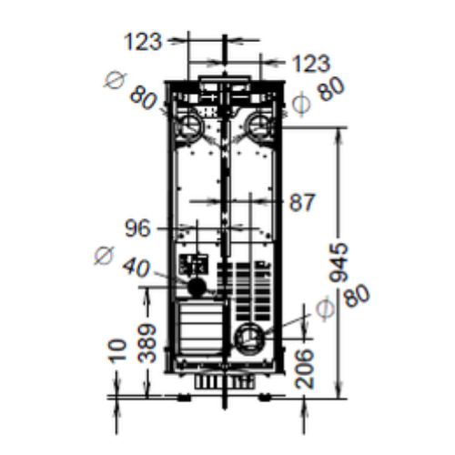 STUFA ESSENZA METALCOLOR PLUS EVO6 - 11,3 KW