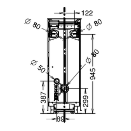 STUFA ESSENZA METALCOLOR NATURAL PLUS EVO6 - 11,3 KW
