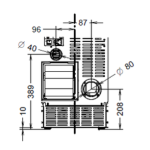 STUFA A PELLET ESSENZA STONE AIR EVO6 - 11,3 KW