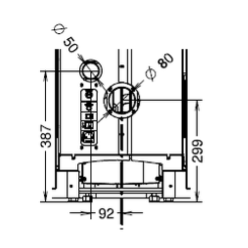 STUFA A PELLET ESSENZA STONE NATURAL AIR EVO6 - 11,3 KW