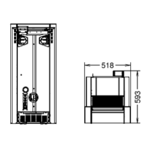 STUFA A PELLET ESSENZA STONE NATURAL PLUS EVO6 - 11,3 KW