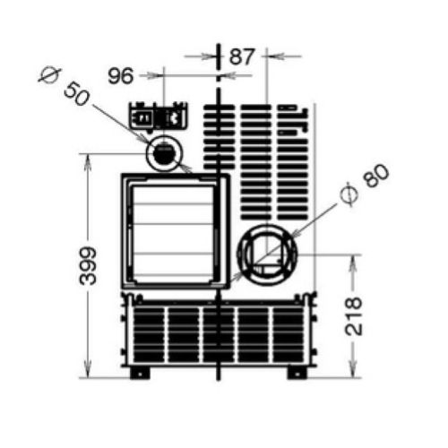 STUFA A PELLET SAINT MORITZ AIR EVO6
