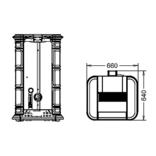 STUFA A PELLET SAINT MORITZ NATURAL AIR EVO6 - 11,3 KW