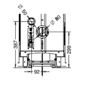 STUFA A PELLET SAINT MORITZ NATURAL AIR EVO6