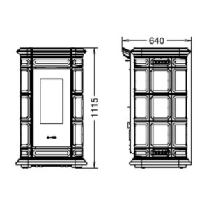 STUFA A PELLET SAINT MORITZ NATURAL PLUS EVO6