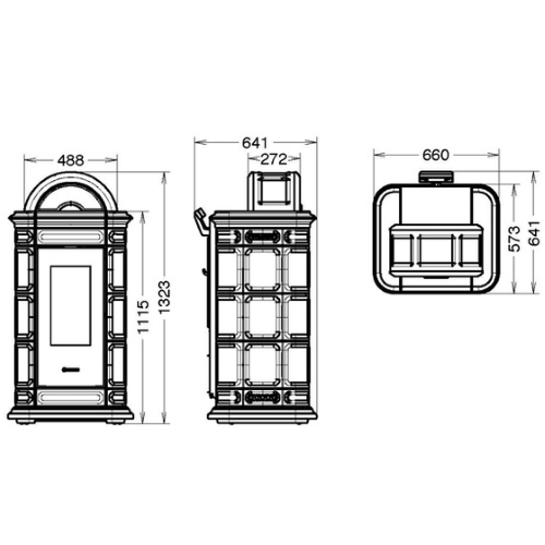 STUFA A PELLET LIENZ PLUS EVO6