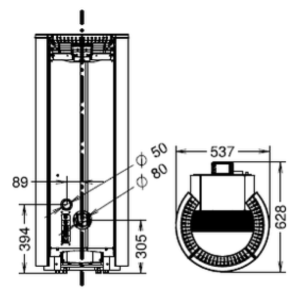 STUFA A PELLET MOMA SUPREME NATURAL AIR EVO6
