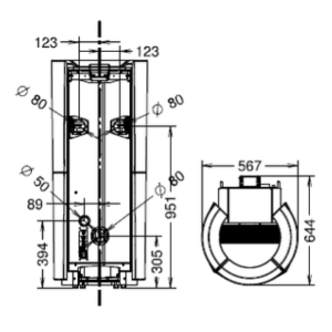 STUFA A PELLET CHIC SUPREME NATURAL PLUS EVO6