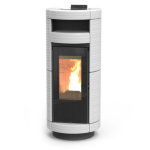 STUFA A PELLET DORICA SUPREME MAIOLICA NATURAL AIR EVO6