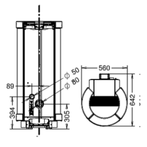 STUFA A PELLET DORICA SUPREME METALCOLOR NATURAL AIR EVO6