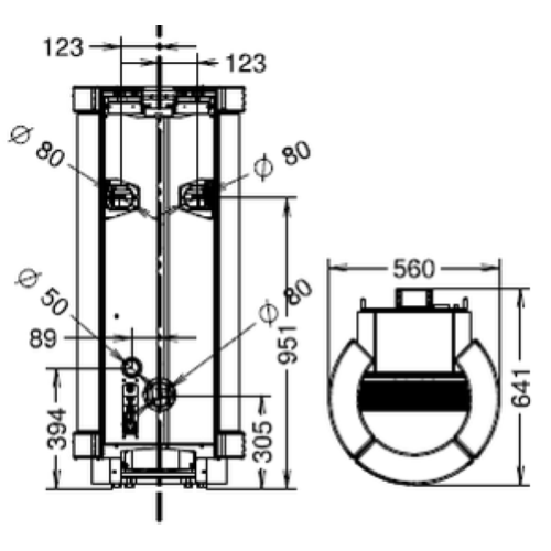 STUFA A PELLET DORICA SUPREME METALCOLOR NATURAL PLUS EVO6