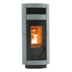 STUFA A PELLET DORICA SUPREME STONE NATURAL AIR EVO6