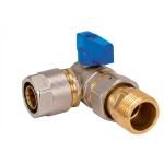 VALVOLA SQUADRA REVERSO CON RAC. MULTISTRATO D. 26X1" LEV.BLU