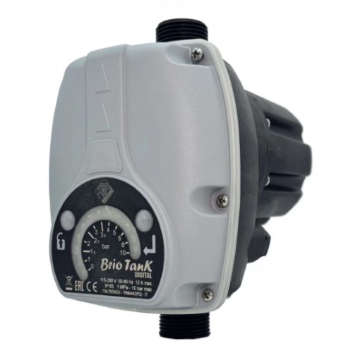 PRESSOFLUSSOSTATO BRIO TANK DIGITAL REGOLABILE 1,5 - 4 BAR
