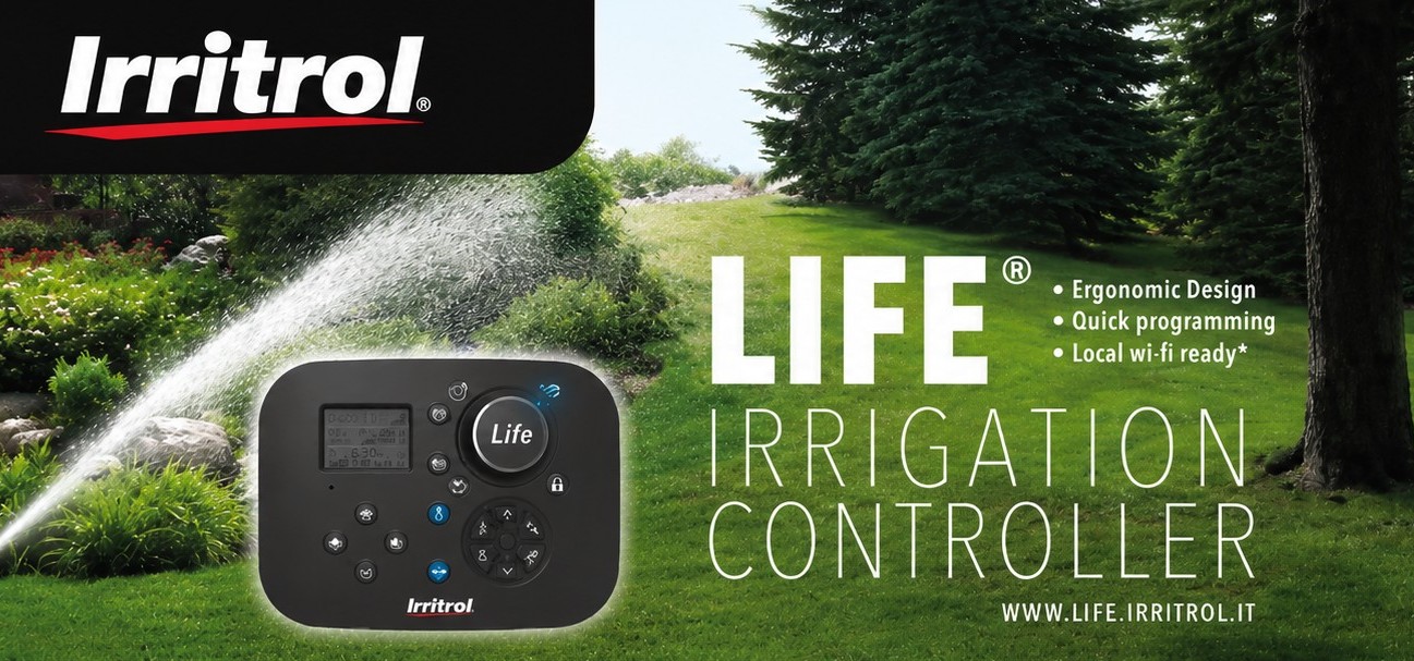 Centraline Irritrol LIFE DC e LIFE 4-6-8 per irrigazione automatica